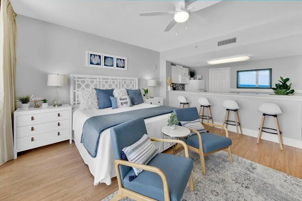Beachfront Condo #608 At Majestic Beach Resort Panama City Beach Lägenhet